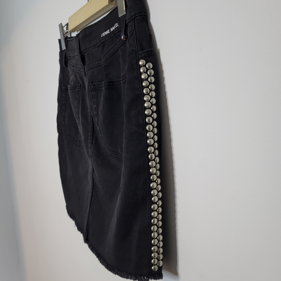 Etienne Marcel Denim Black Skirt Size S - Picture 9 of 12